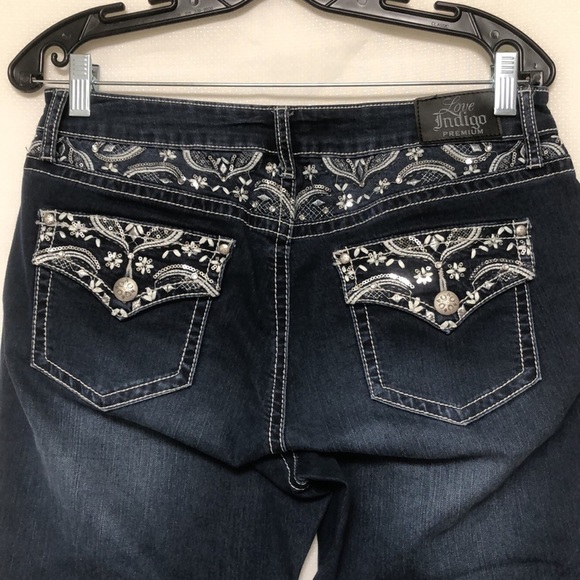 Love Indigo Premium Capris - Picture 7 of 11